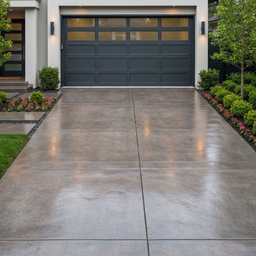 Modern Garage Door Exterior